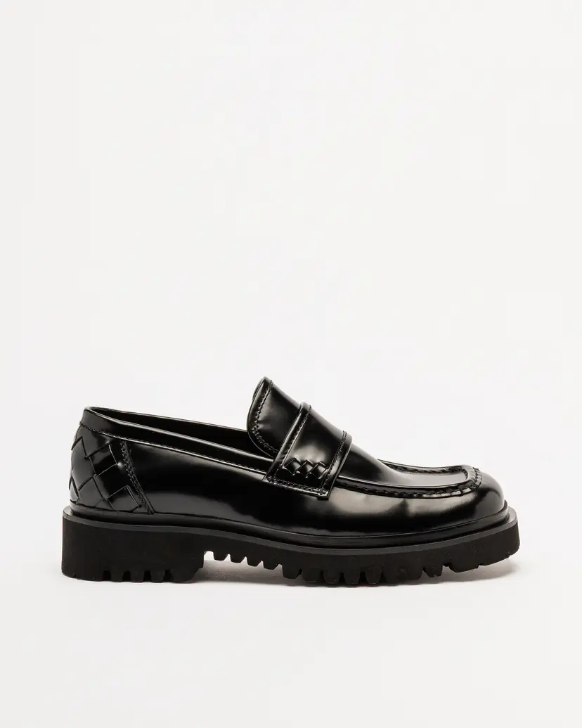 PROF PROF UNO3272 Black Loafers
