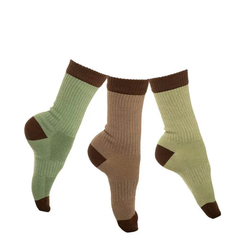Bruse Bruse Bambus Sokker 3pk, Dyrkolbotn, Tea