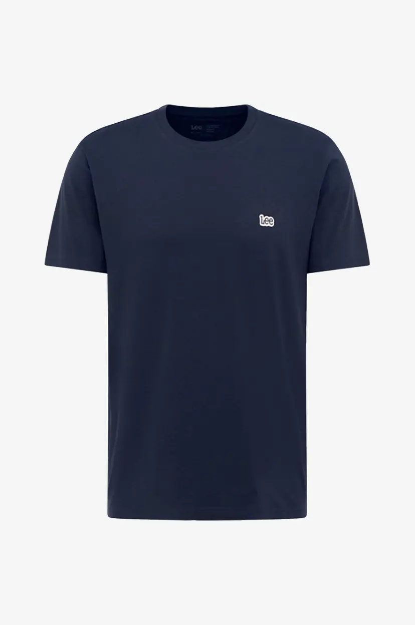 Lee T-skjorte SS Patch Logo Tee - Blå