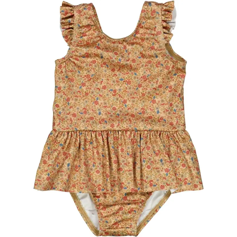 Wheat Wheat Swimsuit Diddi Small Porcelain Flowers (92 / 2 år)