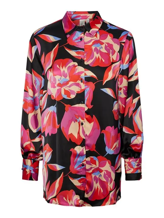 Y.A.S Y.A.S - Pella Ls Shirt - Sort