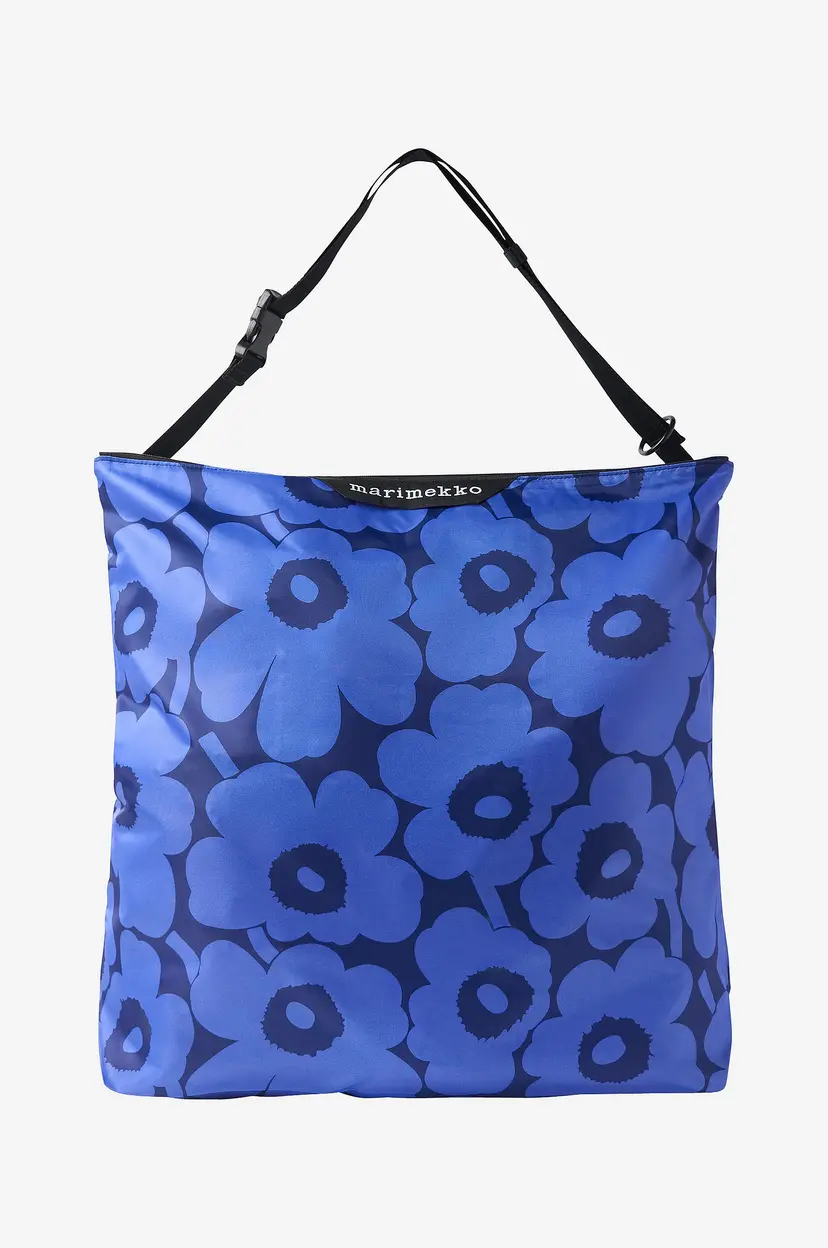 Marimekko Veske Neat Crossbody Unikko L - Blå