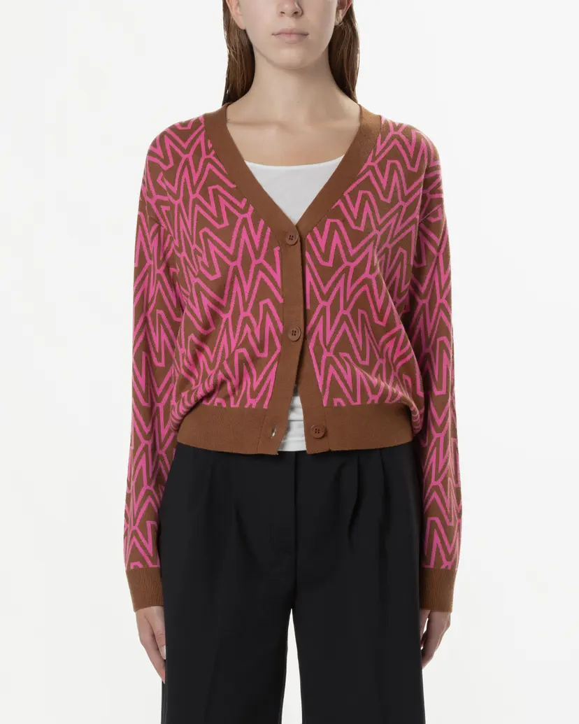 Lola Casademunt Lola Casademunt MF2411013 Rose Knitted coat