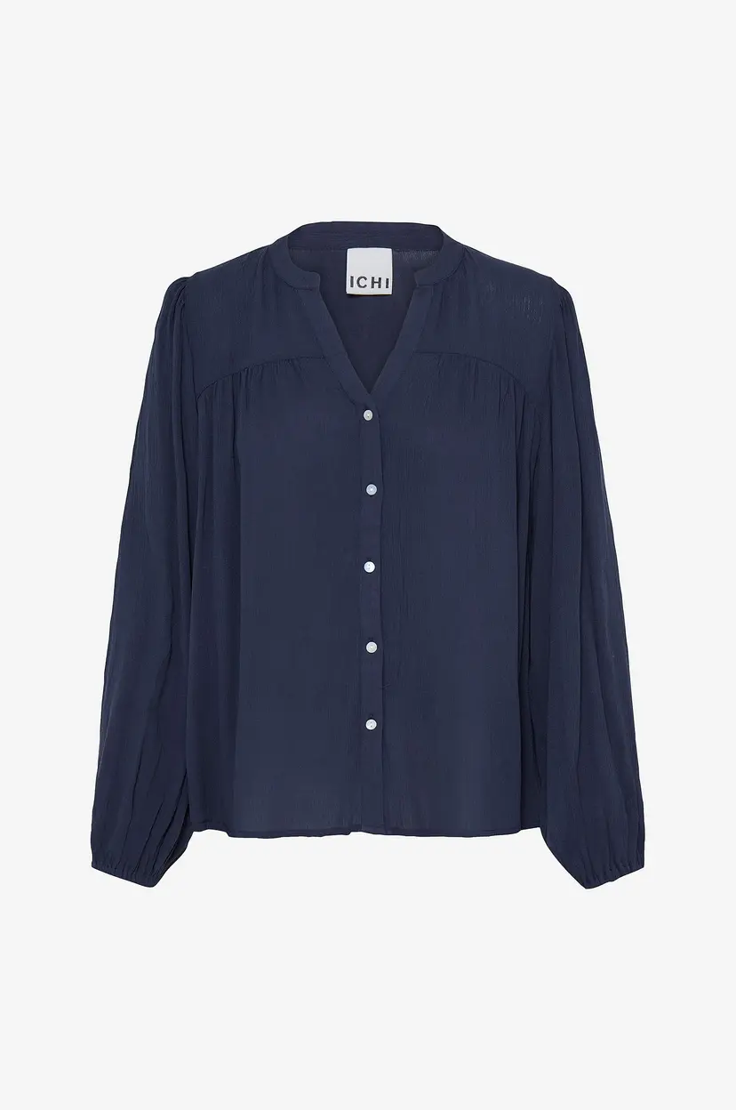 Ichi Bluse ihMarrakech SO Sh5 - Blå