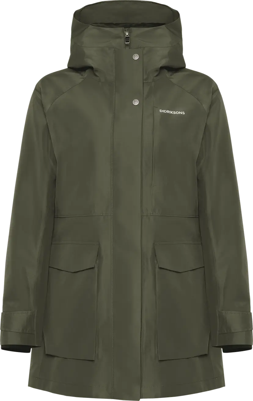 Didriksons Didriksons Women's Harriet Parka Deep Green