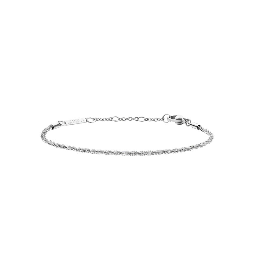 Daniel Wellington Silver Bracelet Twisted Chain S | DW