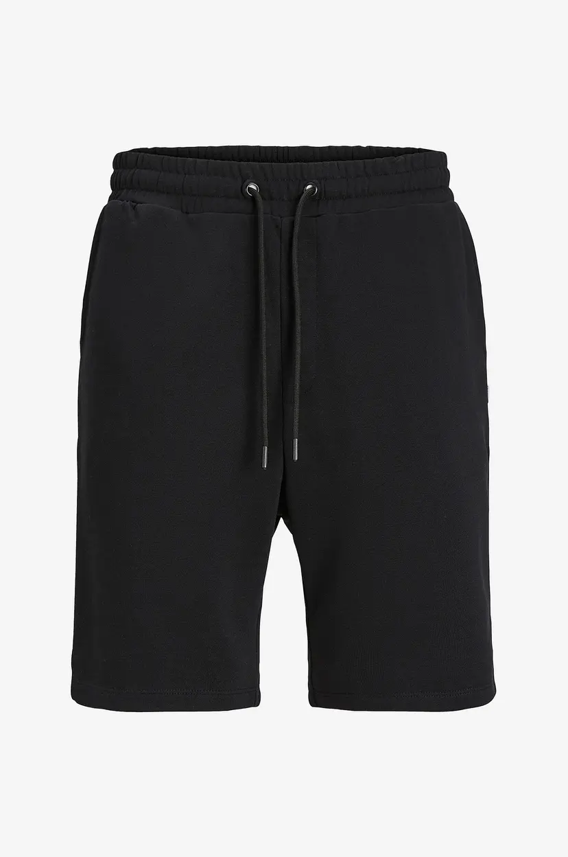 Jack & Jones Plus Sweatshorts jpstGordon Bradley Mid - Svart