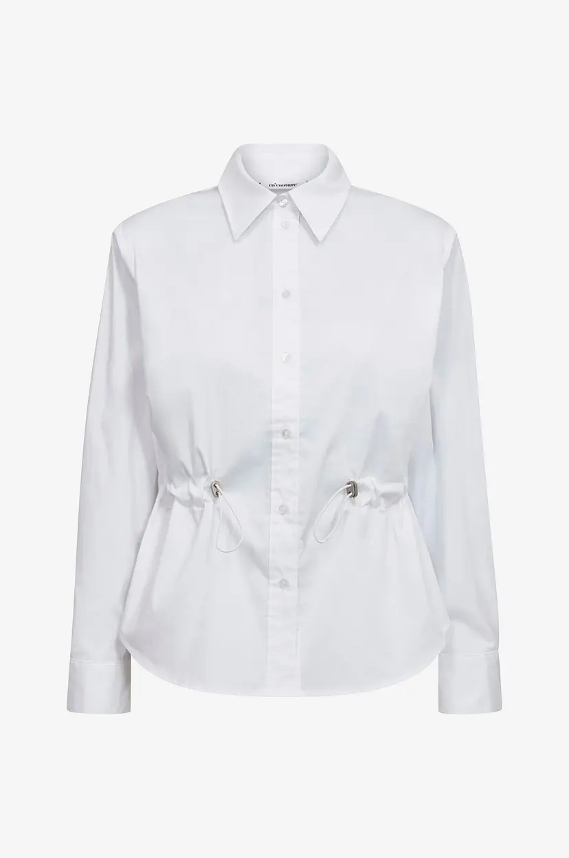 Co'couture Skjorte SannaCC Tie Waist - Hvit