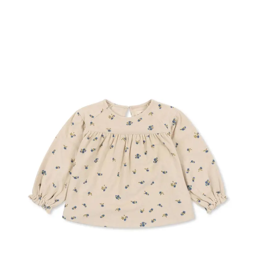 Konges Sløjd Konges Sløjd Itty Bluse Bonderose Blue (5-6 år)