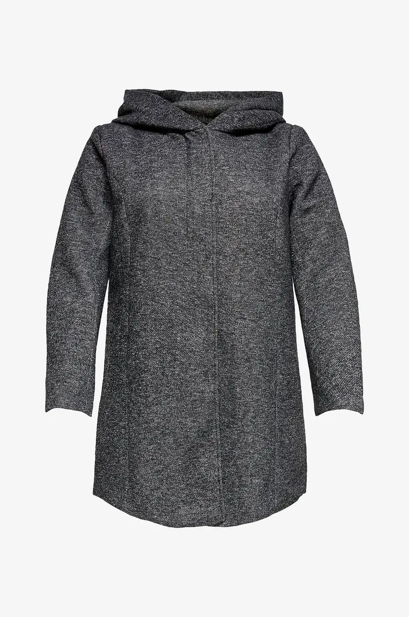 Only Carmakoma Kåpe carSedona Light Coat - Grå