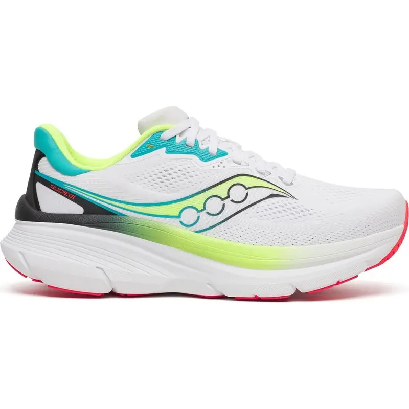 Saucony Saucony Guide 19 M White/Citron