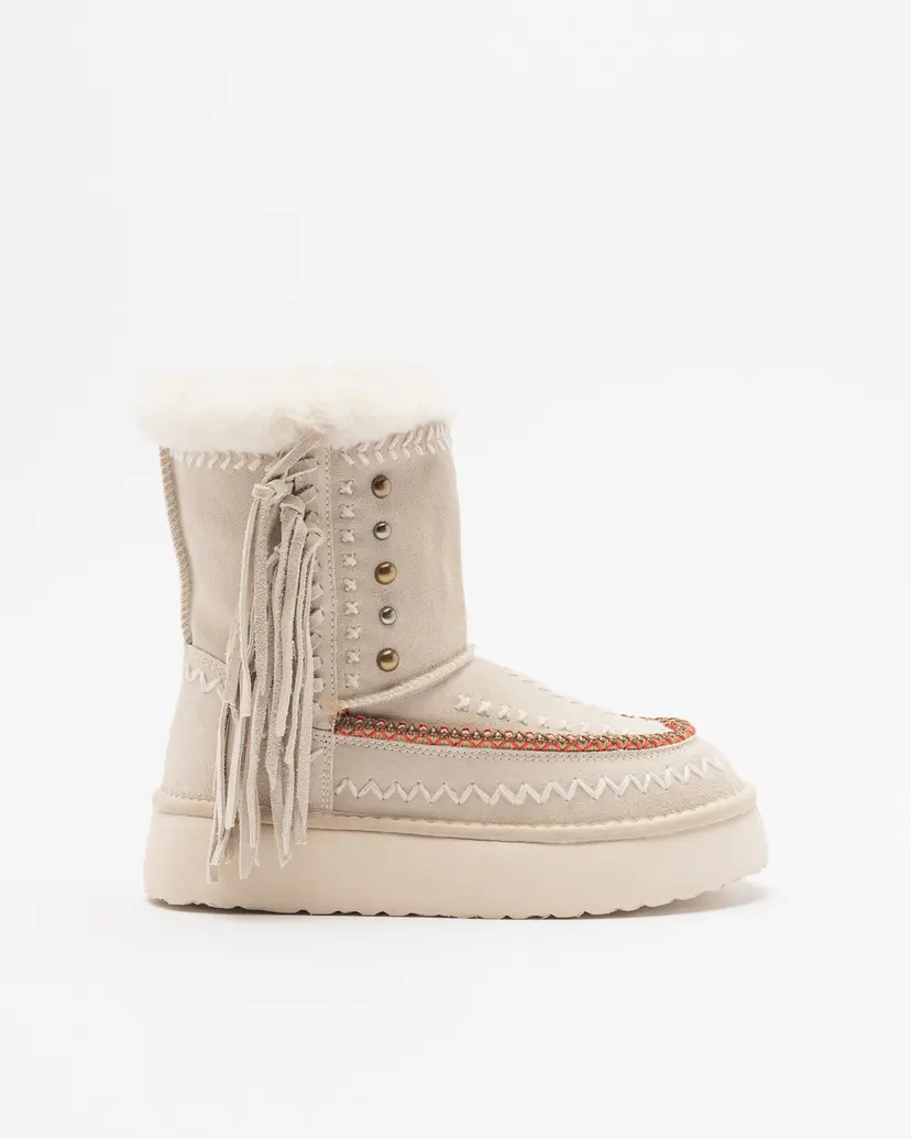 Nan-Ku Couture Nan-Ku Couture DFH-17C Beige Boots