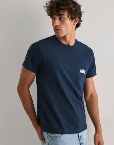 Polo Ralph Lauren Polo Ralph Lauren SSCNPKTM12-Short Sleeve-T-Shirt T-skjorte med trykk Blå