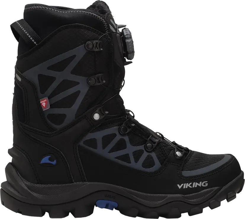 Viking Footwear Viking Footwear Unisex Constrictor III High Waterproof Boa Black/Silver