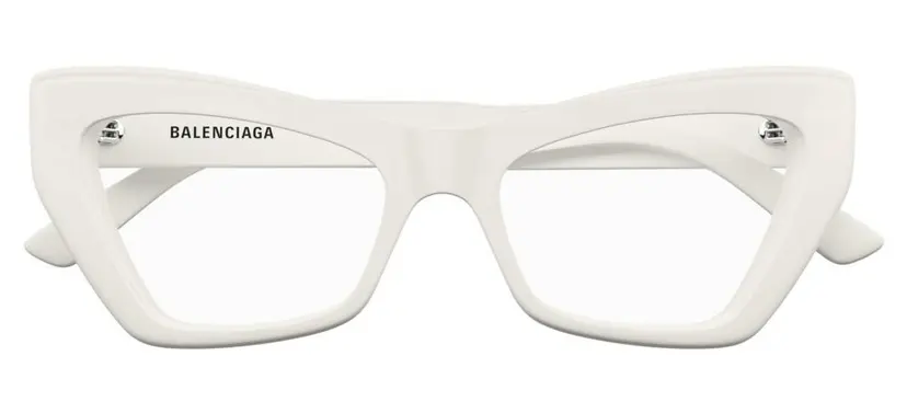 Balenciaga BB0296O briller, hvit