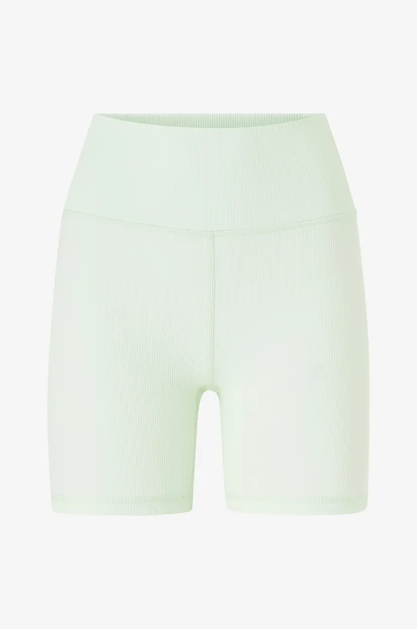 Aim'n Treningstights Ribbed Performance Midi Biker Shorts - Grønn