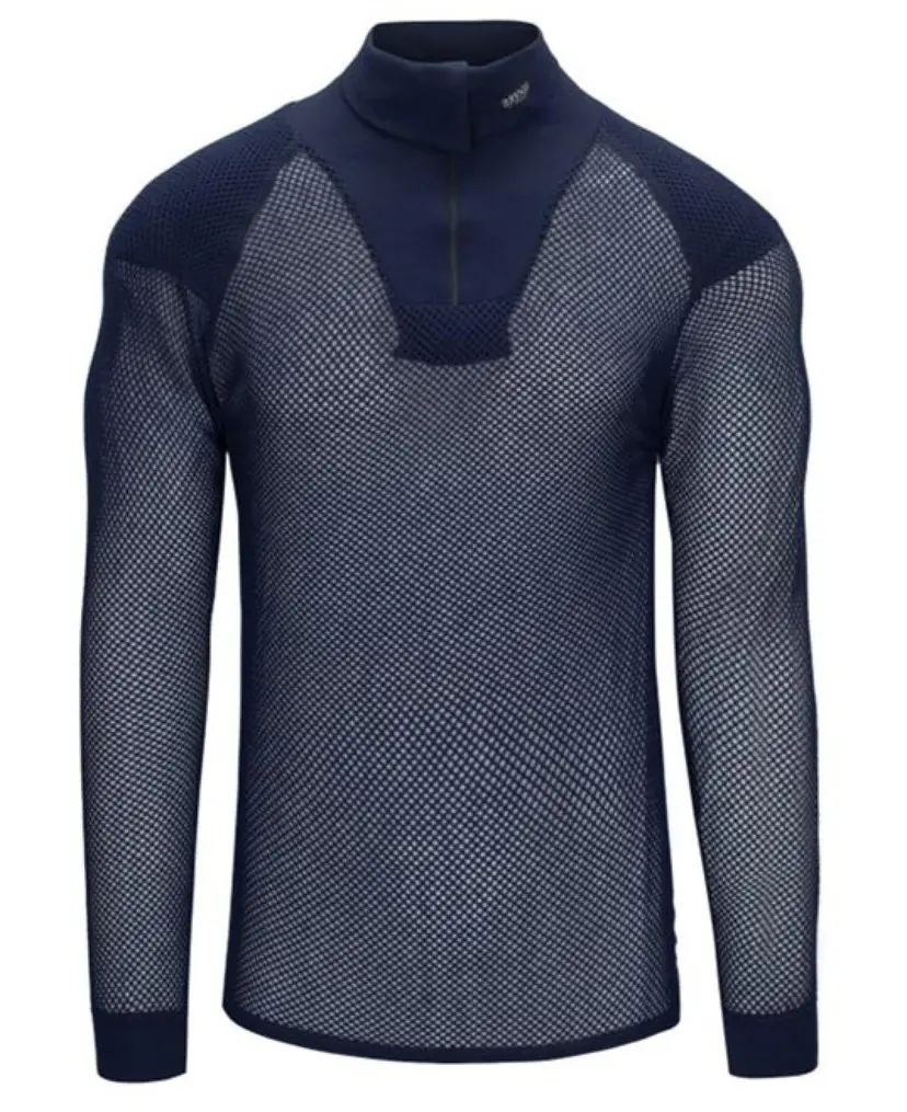 Brynje Brynje Super Thermo Zip Polo w/inlay Navy