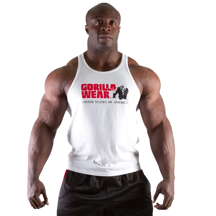 Gorilla Wear Classic Tank Top, white