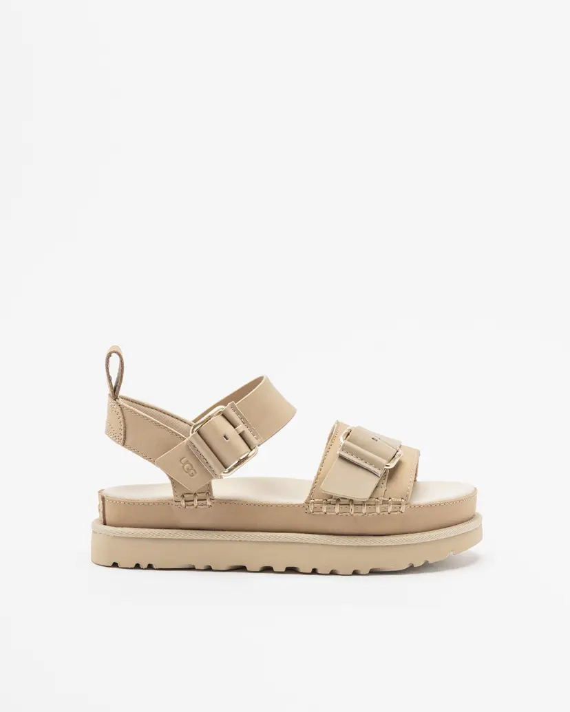 UGG Ugg Goldenstar Villa Beige Platform sandals