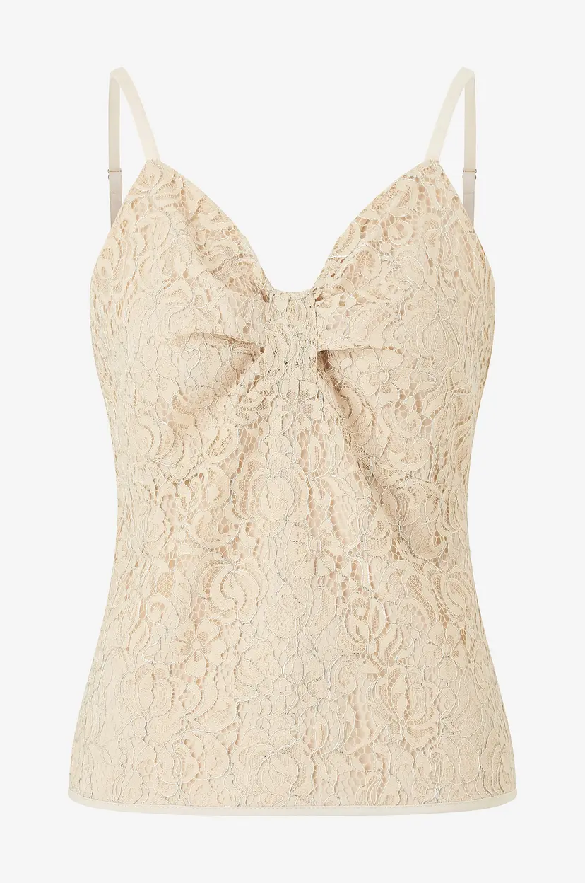 Saint Tropez Topp JewelSZ Top - Beige