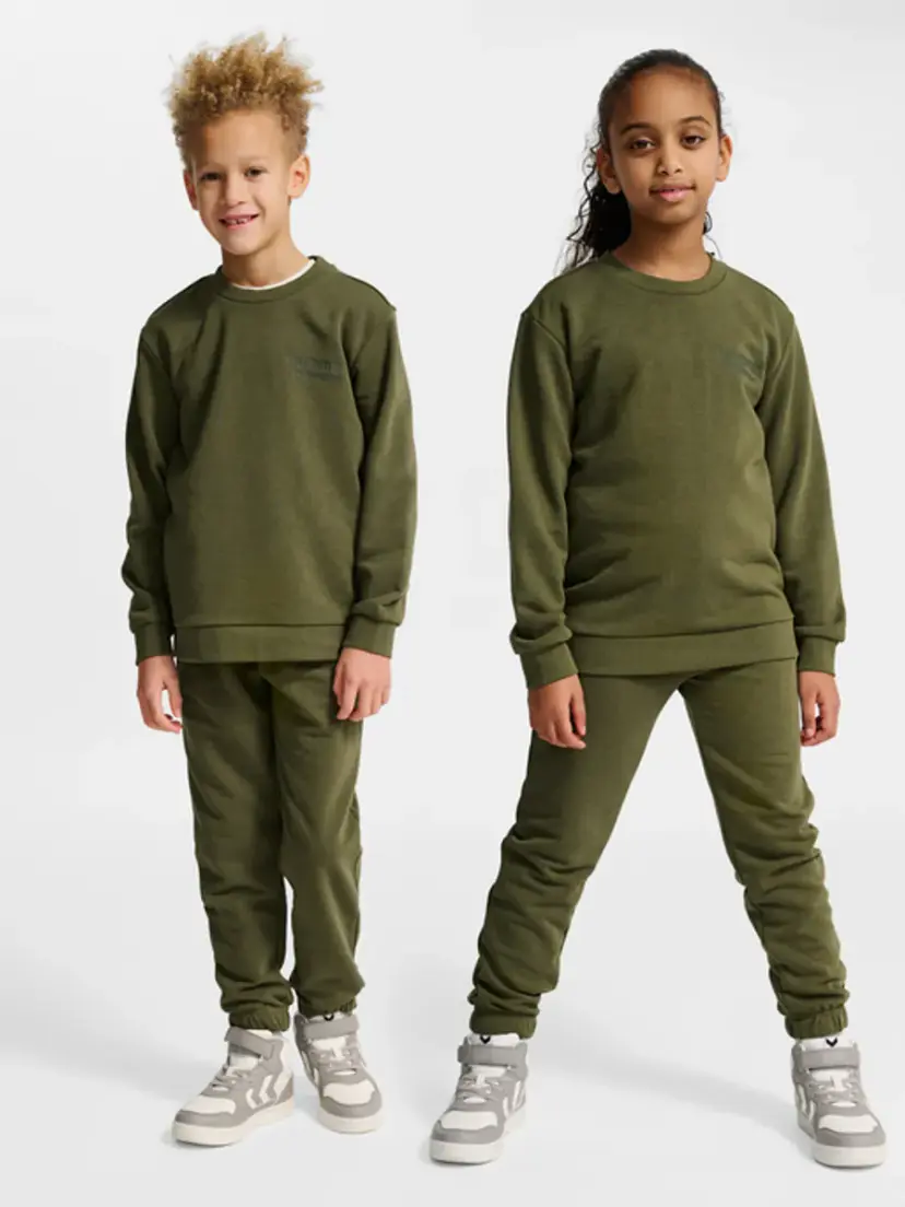 Hummel Hummel Jr Base Joggedress Winter Moss (164 /14 år)