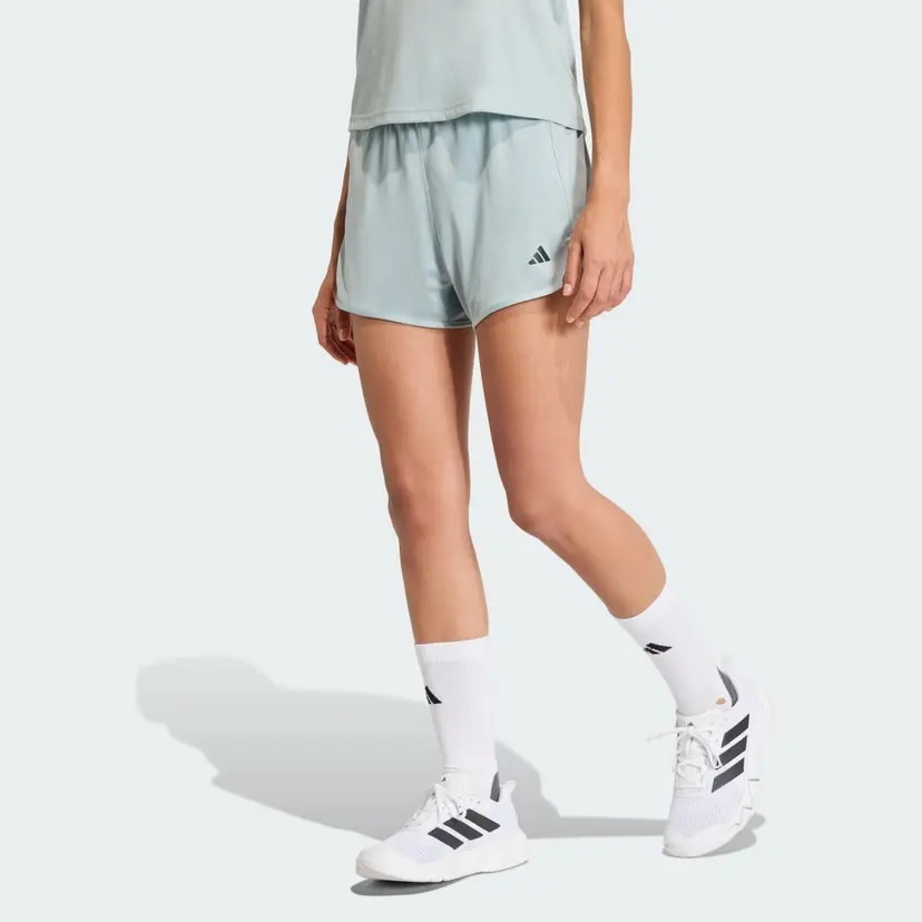 Adidas Pacer Essentials Knit High-Rise Shorts