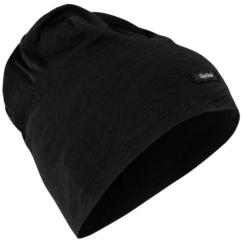 GripGrab Gripgrab Merino Polyfibre Lightweight Beanie Black