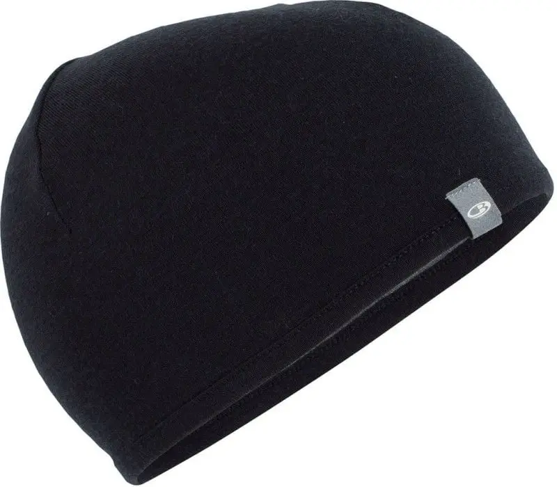 Icebreaker Icebreaker Pocket Hat Heather/Black/Gritstone