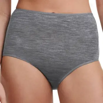 Femilet Femilet Truser Juliana High Waist Brief Grå merinoull Dame