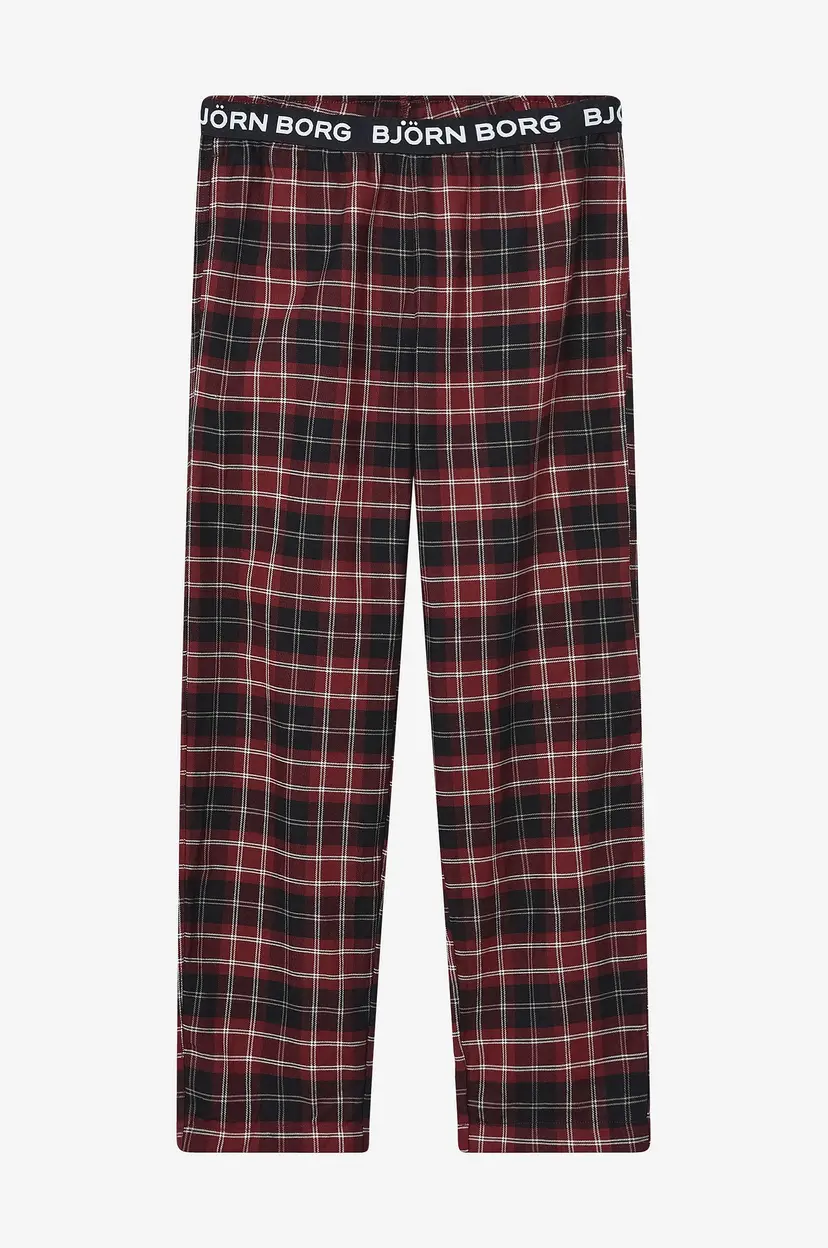 Björn Borg Pyjamasunderdel Core Flannel Pyjama Pants - Rød