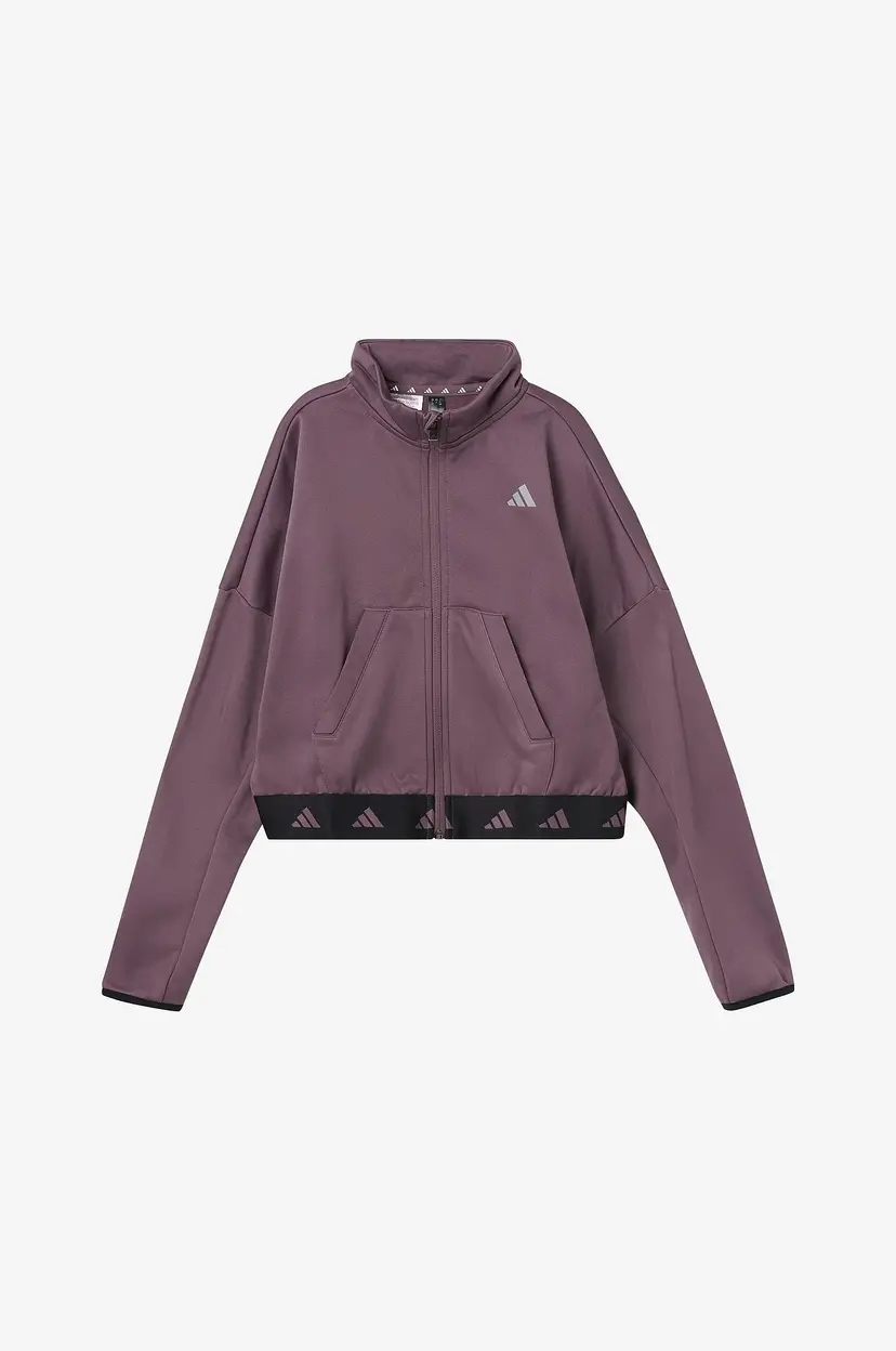 Adidas Sport Performance Jakke Fleece Full-z - Lilla