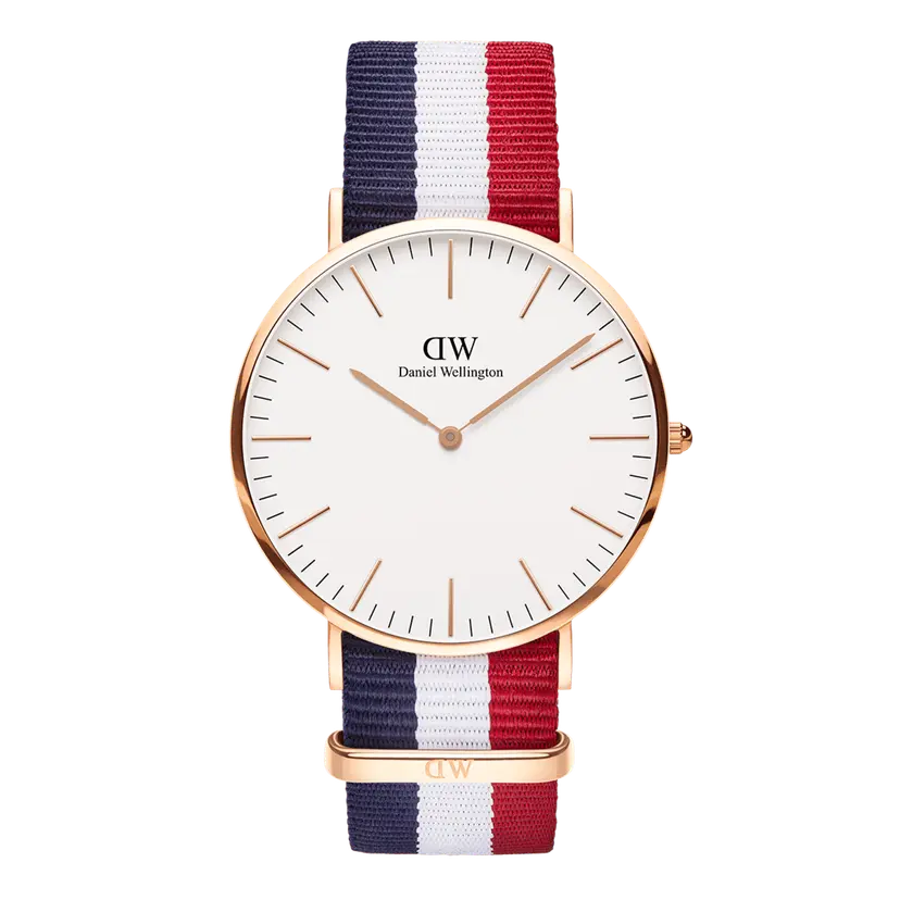 Daniel Wellington Rose Gold 40mm Watch Classic Cambridge | DW