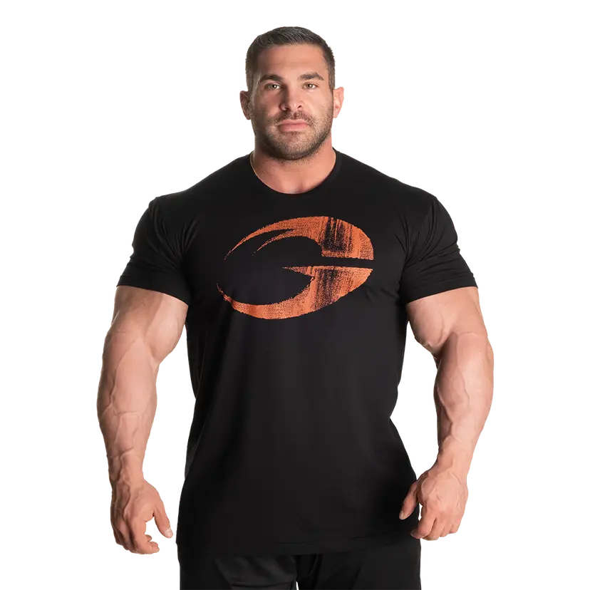 GASP Cadet Tee, Black/Flame