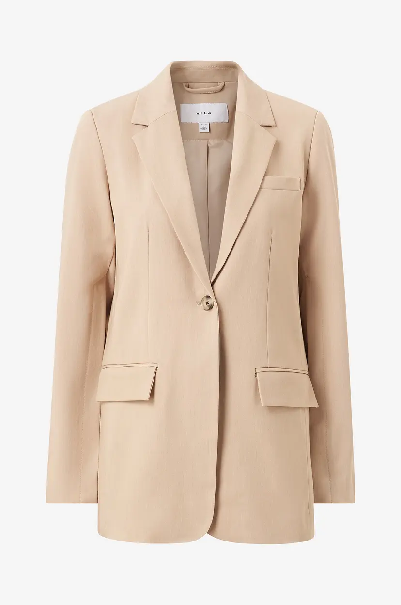 Vila Blazer viMoreja L/S Blazer - Beige