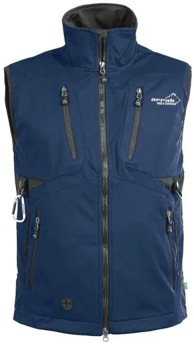 Arrak Outdoor Arrak Outdoor M's Acadia Softshell Vest Navy
