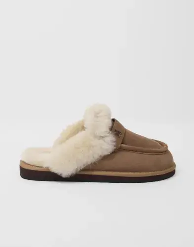 Shepherd of Sweden Shepherd Charlie Varmforede tøfler Beige
