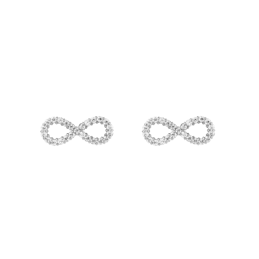Daniel Wellington Silver Earrings Mirelle Infinity | DW