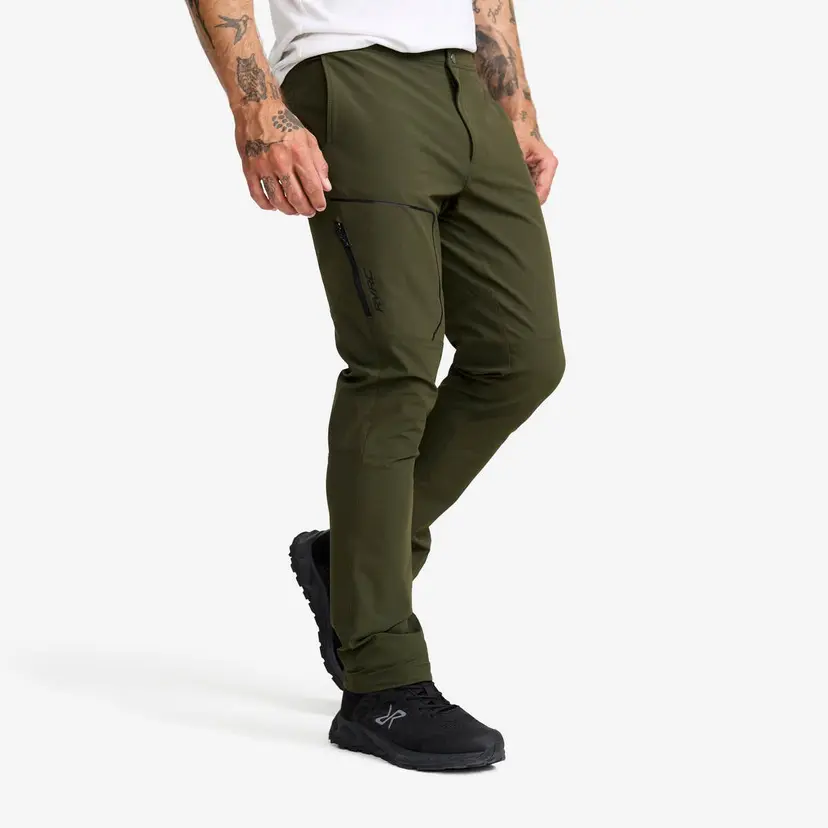 RevolutionRace Surmount Hiking Stretch Pants Herre Forest Night