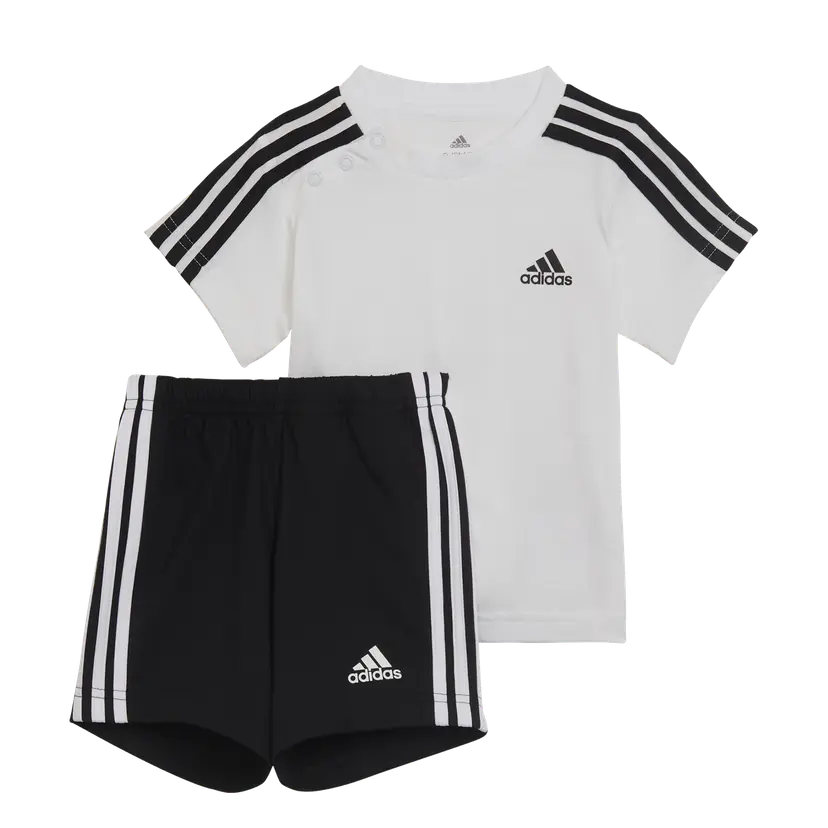 Adidas Adidas 3S Sport Set Sort/Hvit (68 / 6 mnd)
