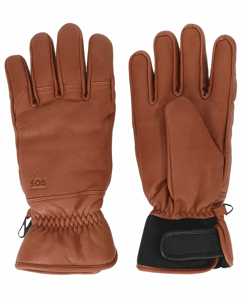 SOS SOS Stoneham Leather Glove Honey Ginger