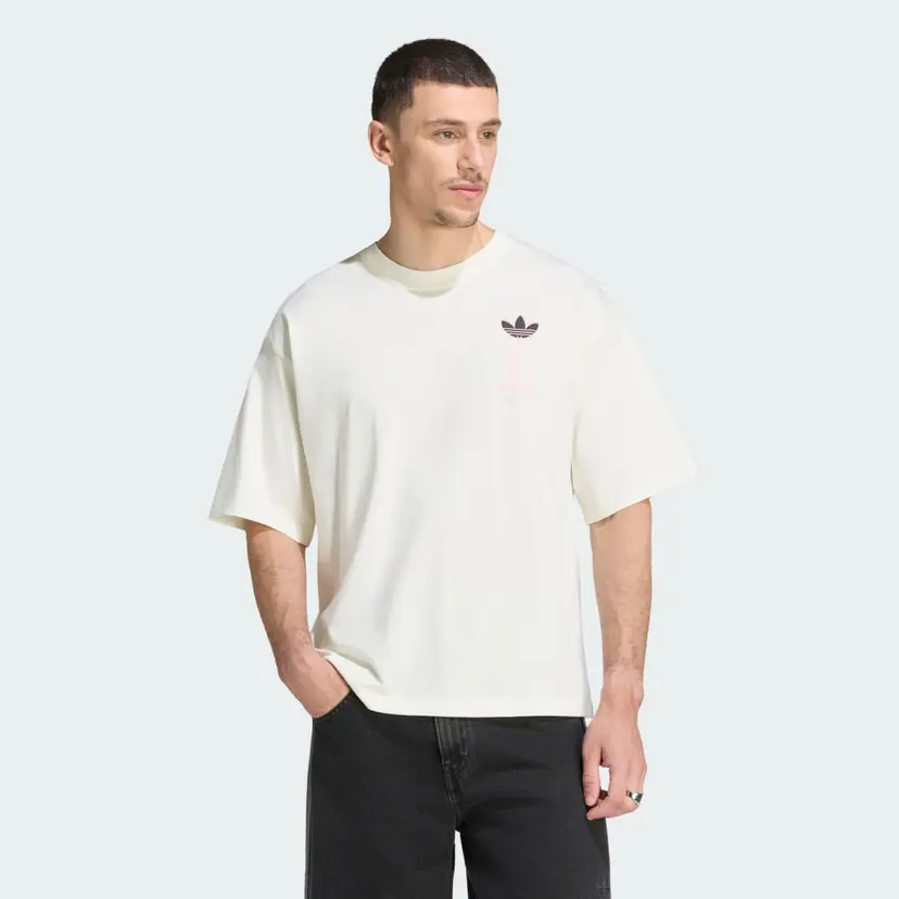 Adidas SOBA CAT GRAPHIC OVERSIZED T-SKJORTE