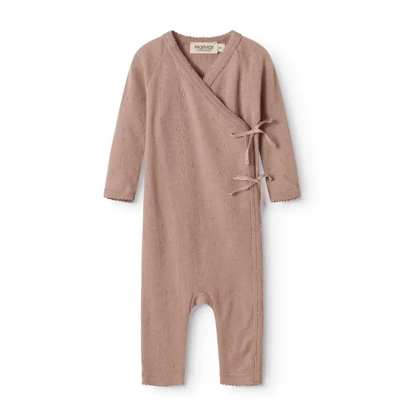 Marmar Copenhagen MarMar - Ullbody Rula Pointelle Burnt Rose