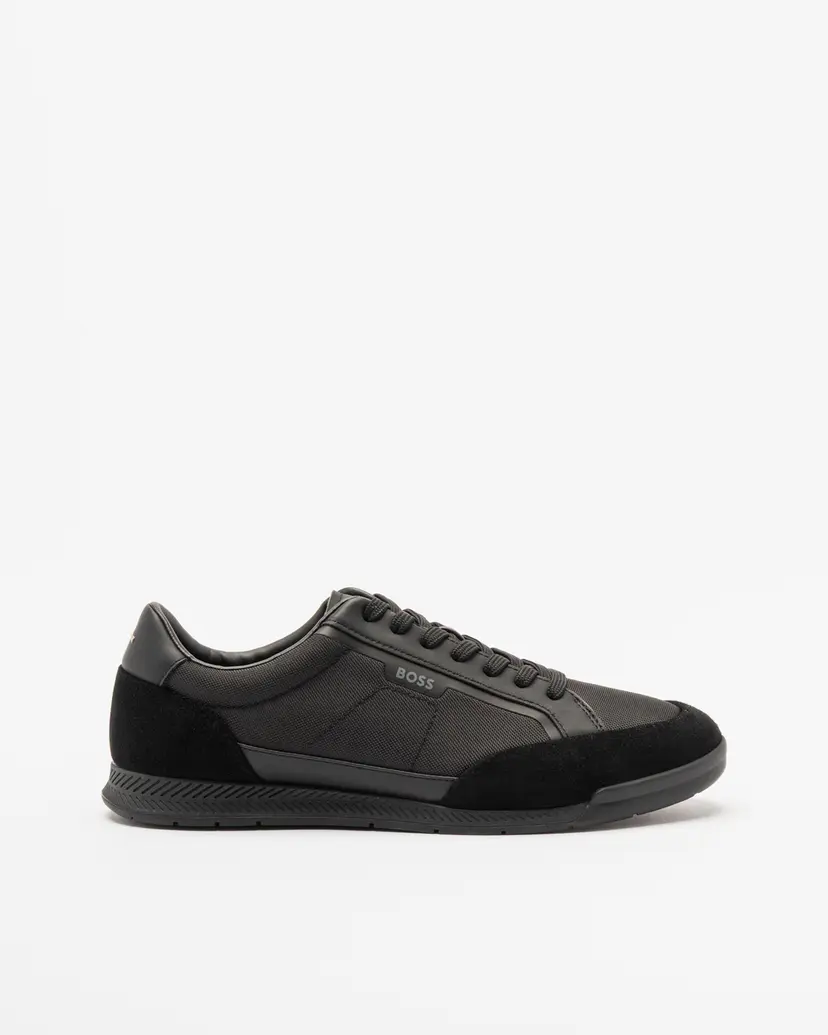 BOSS Boss Nitan Lowp Black Sneakers