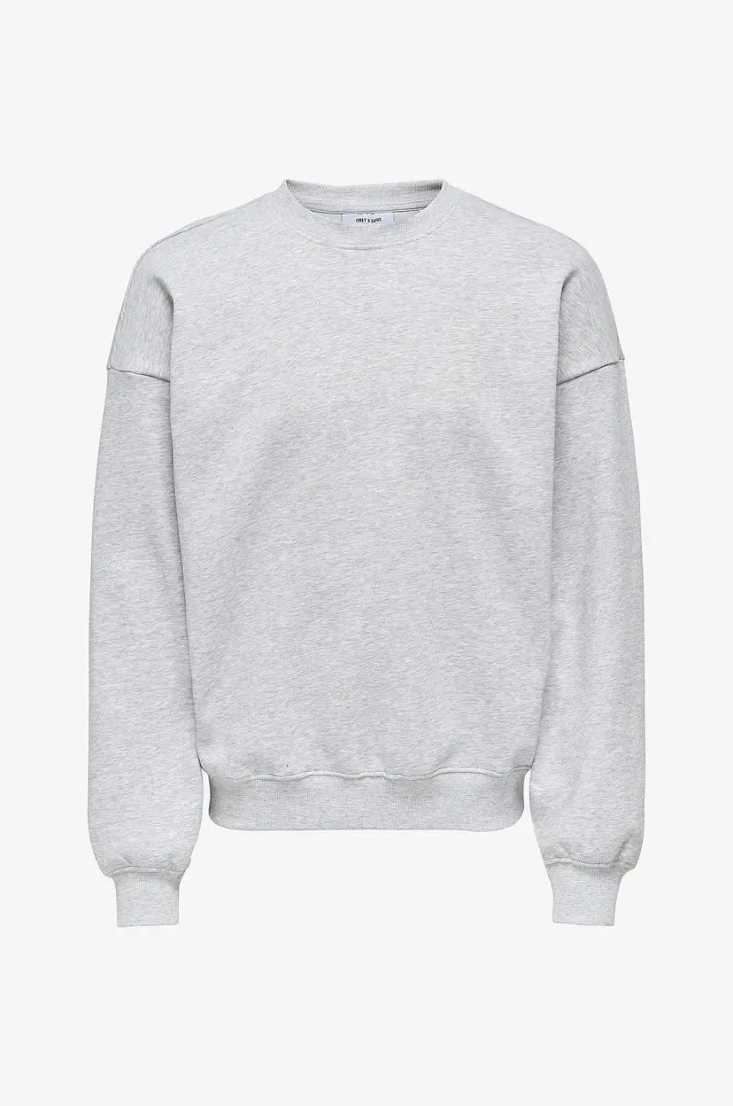 Only & Sons Collegegenser onsTurner Life Vtg Crew Neck Sweat - Grå