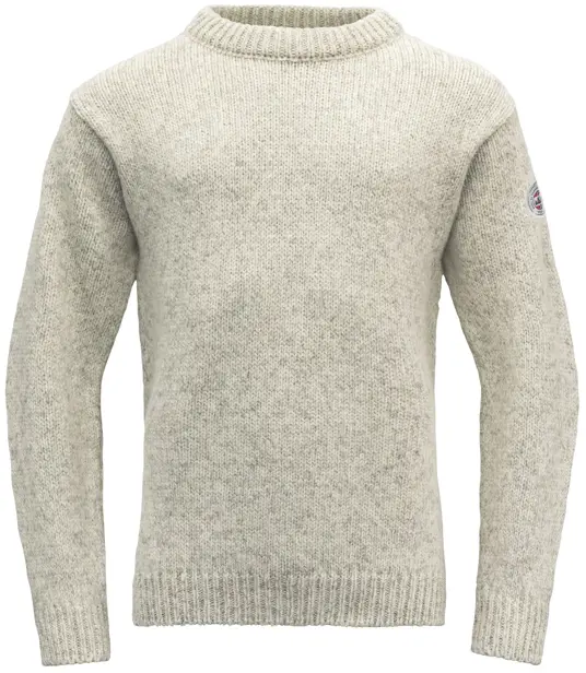 Devold Devold Nansen Sweater Crew Neck Grey Melange