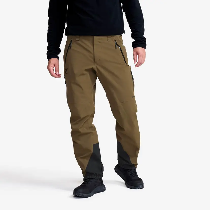 RevolutionRace Cyclone 3L Shell Pants Herre Dark Olive