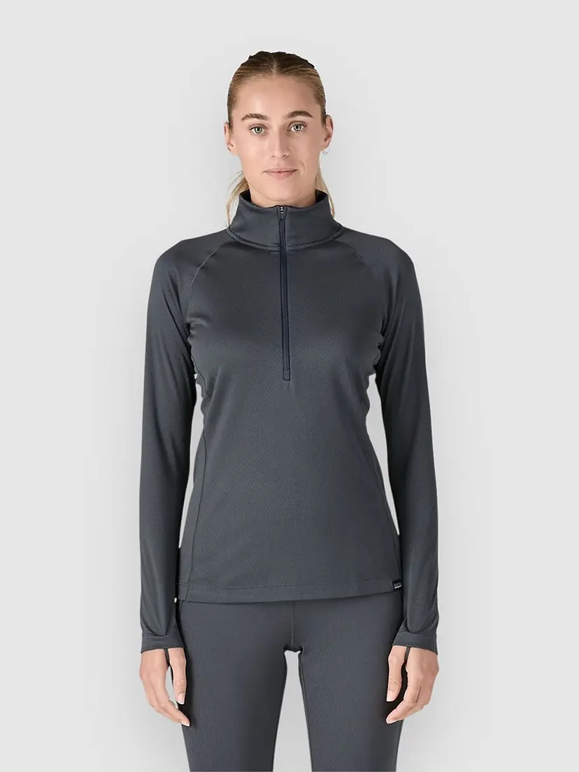 Patagonia Patagonia Cap MW Zip Neck Teknisk skjorte blå