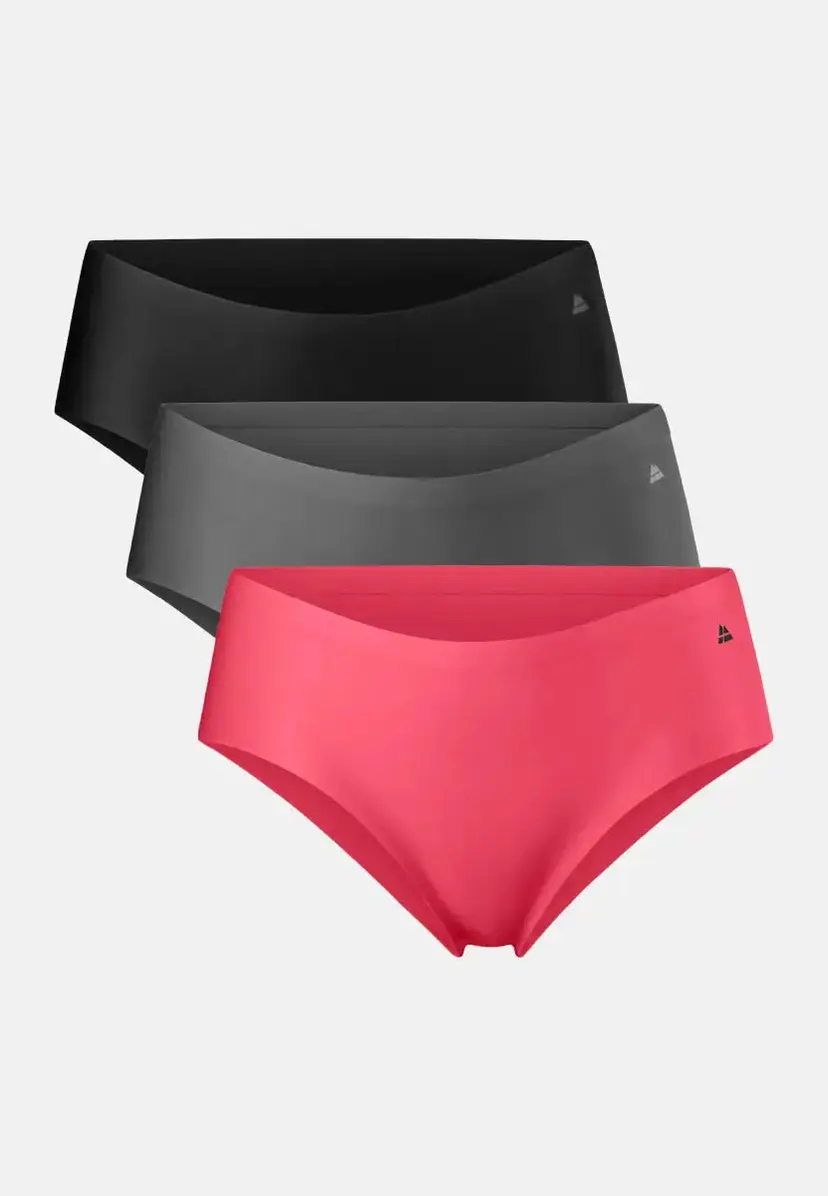 DANISH ENDURANCE USYNLIGE HIPSTERTRUSSER TIL HVERDAGEN af DANISH ENDURANCE, Sort | Grå | Pink, M