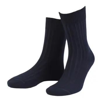 Amanda Christensen Amanda Christensen Strømper True Ankle Rib Sock Marine Str 47/50 Herre