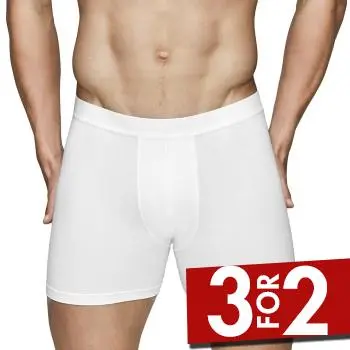 JBS of Denmark JBS of Denmark 2P Organic Cotton Tights Hvit økologisk bomull Small Herre